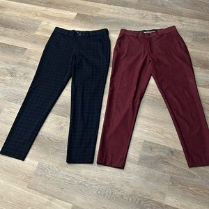 State and Liberty Athletic Fit Stretch Suit Pants
